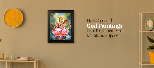 How Spiritual God Paintings Can Transform Your Meditation Space
