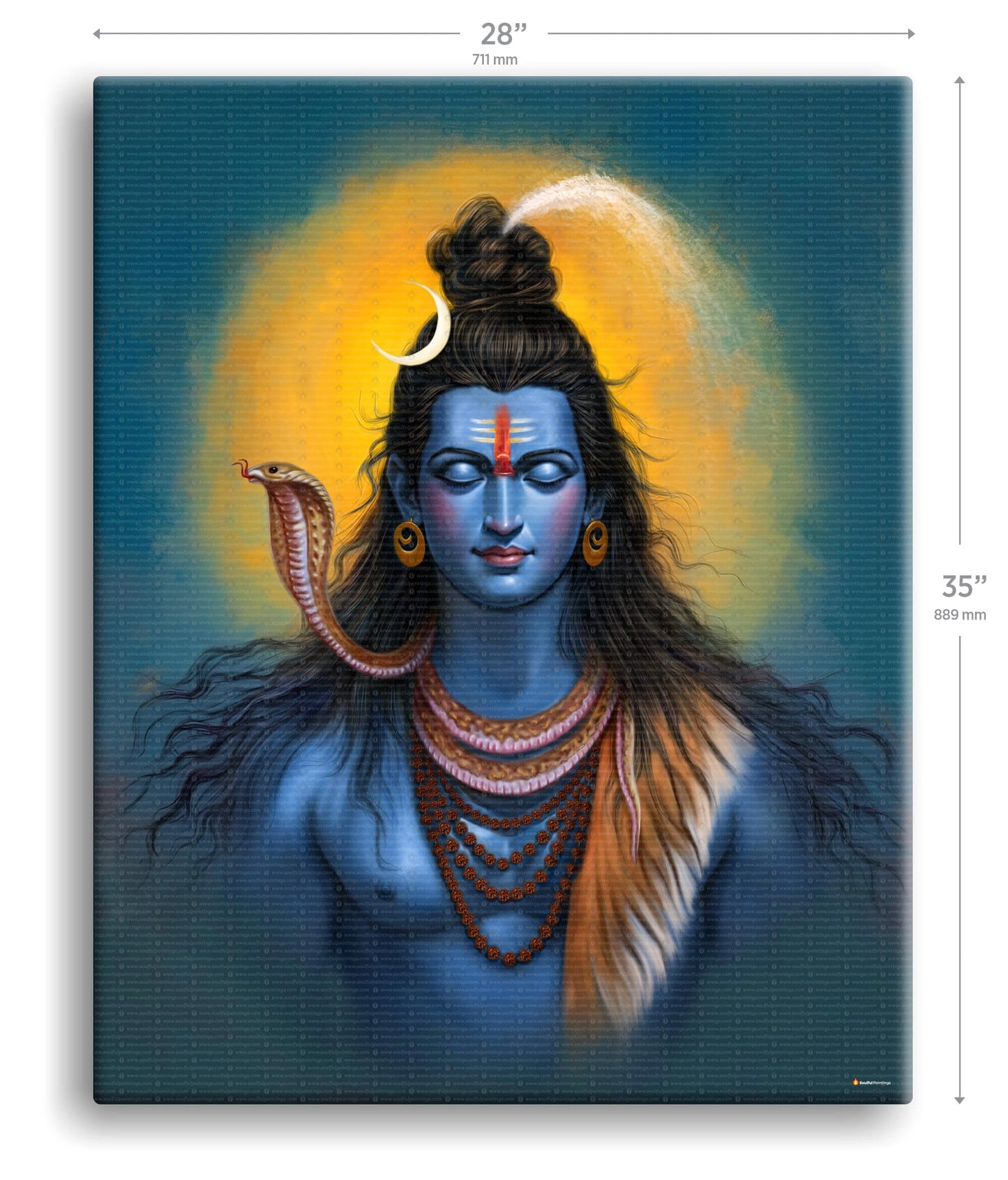Lord Shivji Painting