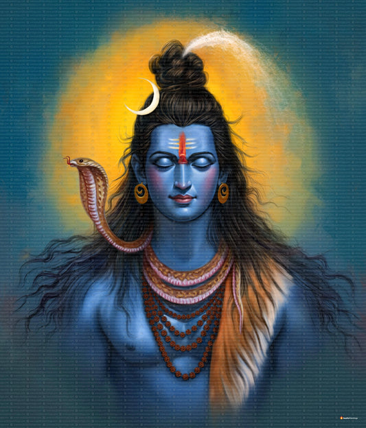 Lord Shivji Painting