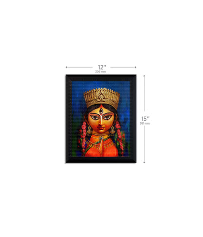 Maa Durga Modern Art Painting