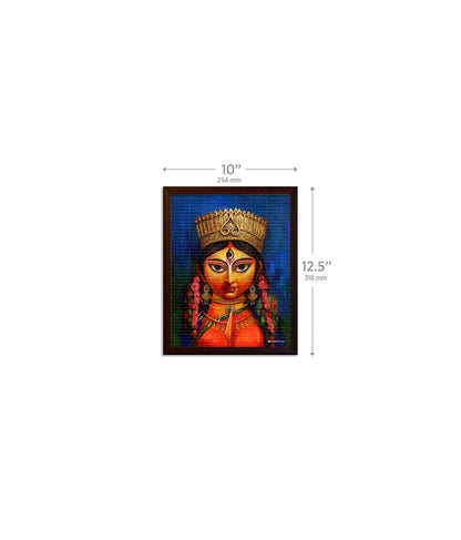 Maa Durga Modern Art Painting