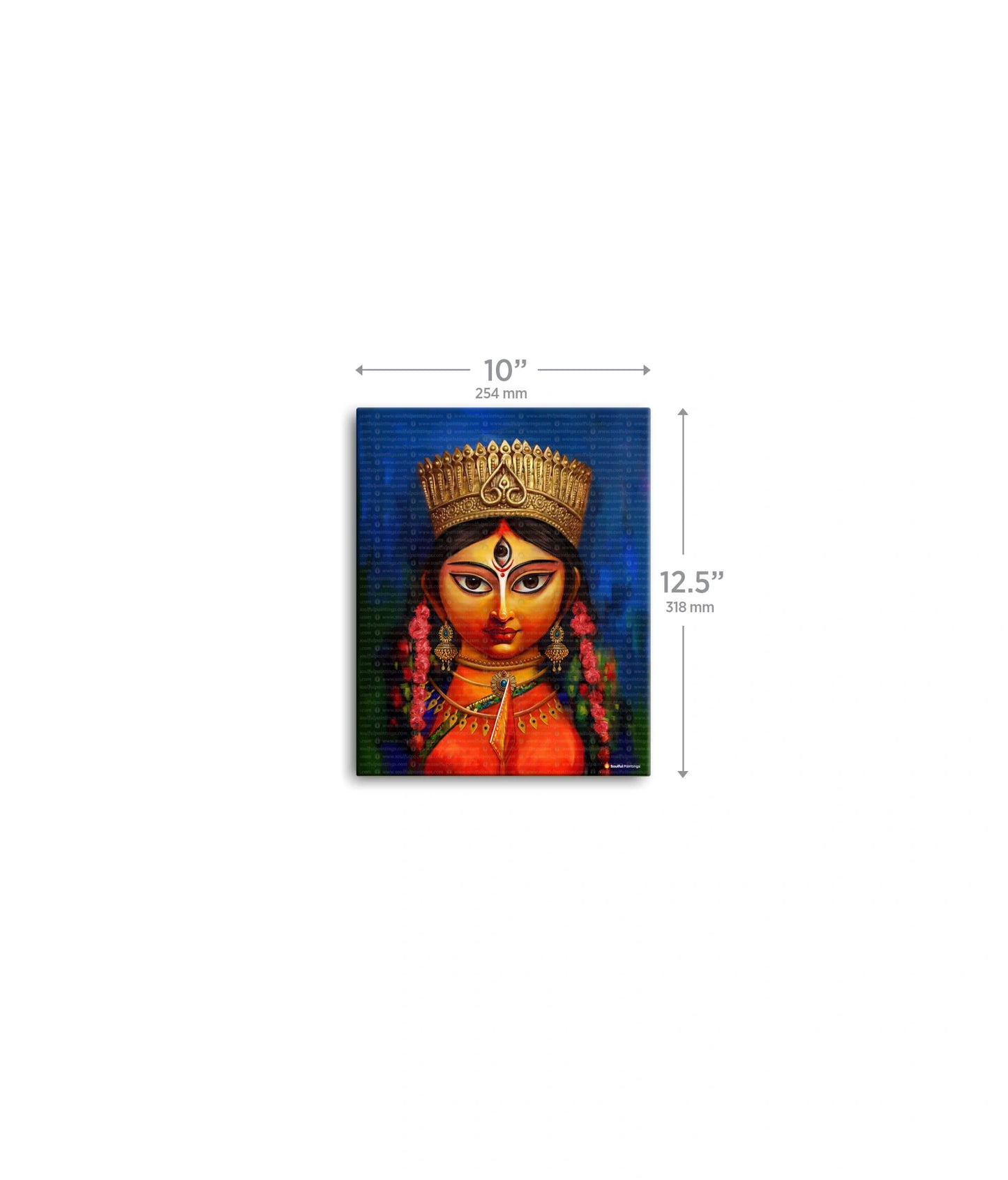 Maa Durga Modern Art Painting