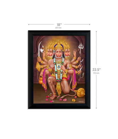 Panchmukhi Hanuman Painting