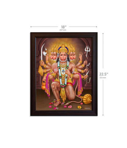 Panchmukhi Hanuman Painting