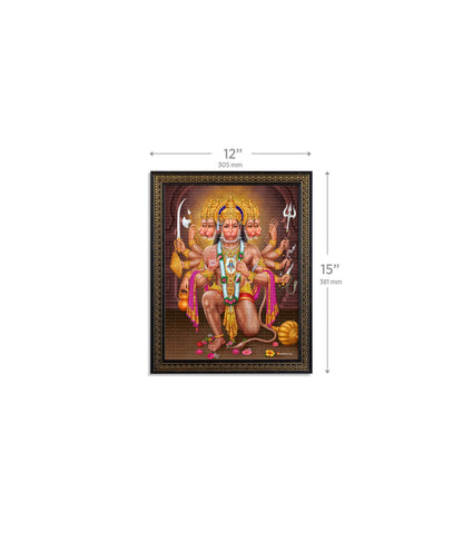 Panchmukhi Hanuman Painting