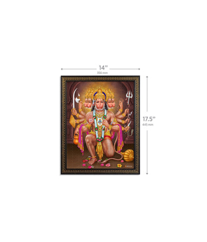 Panchmukhi Hanuman Painting