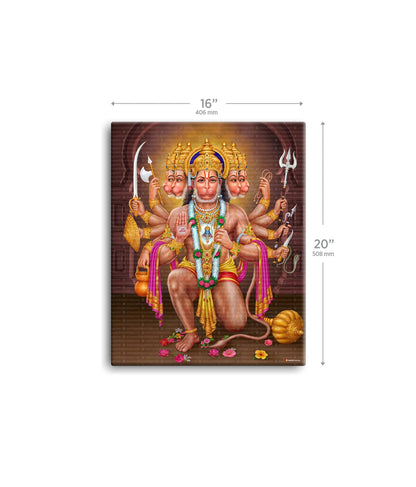 Panchmukhi Hanuman Painting