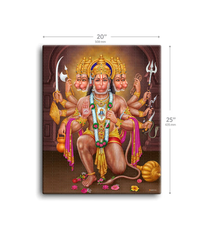 Panchmukhi Hanuman Painting
