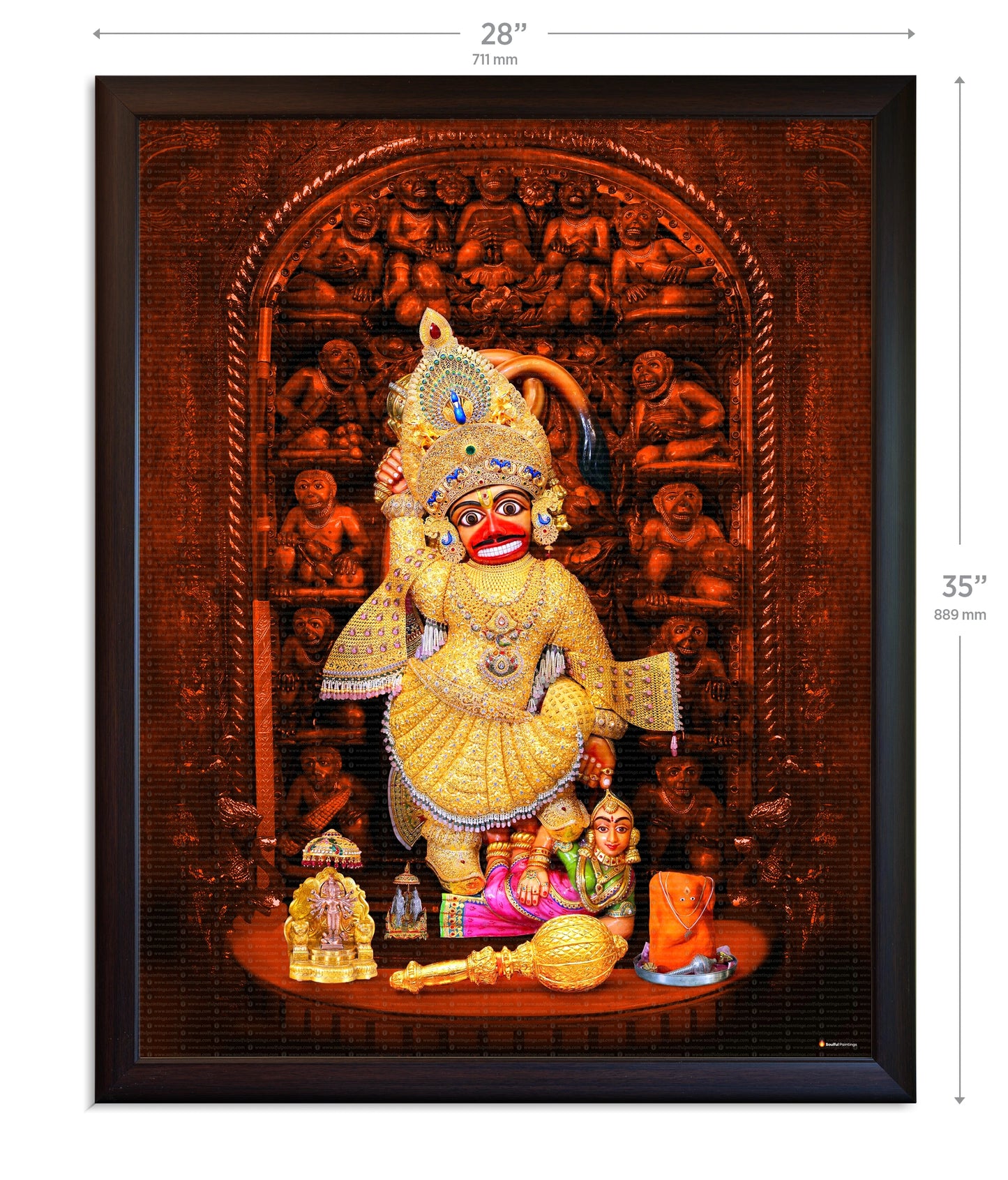 Sarangpur Hanuman Painting