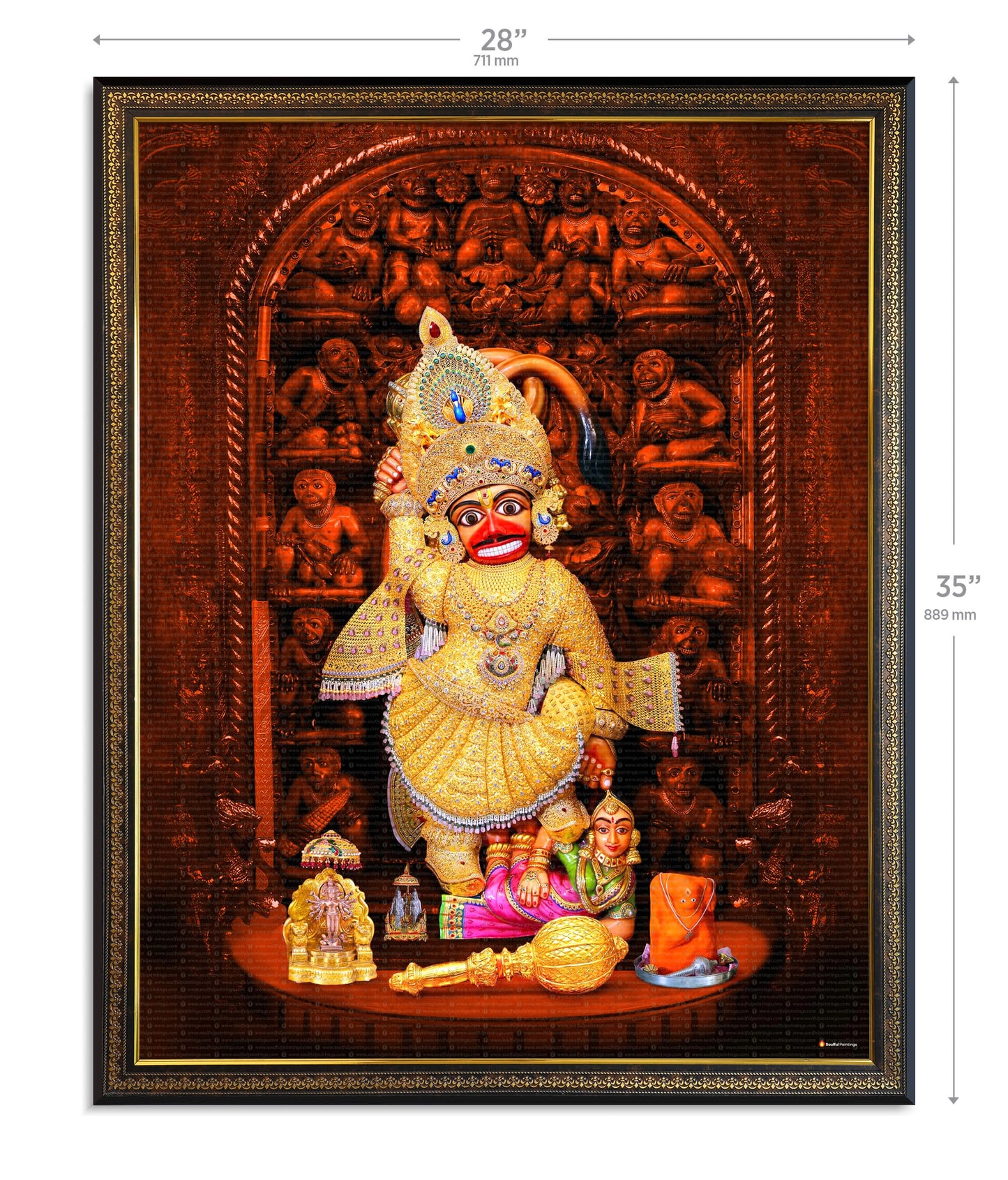 Sarangpur Hanuman Painting