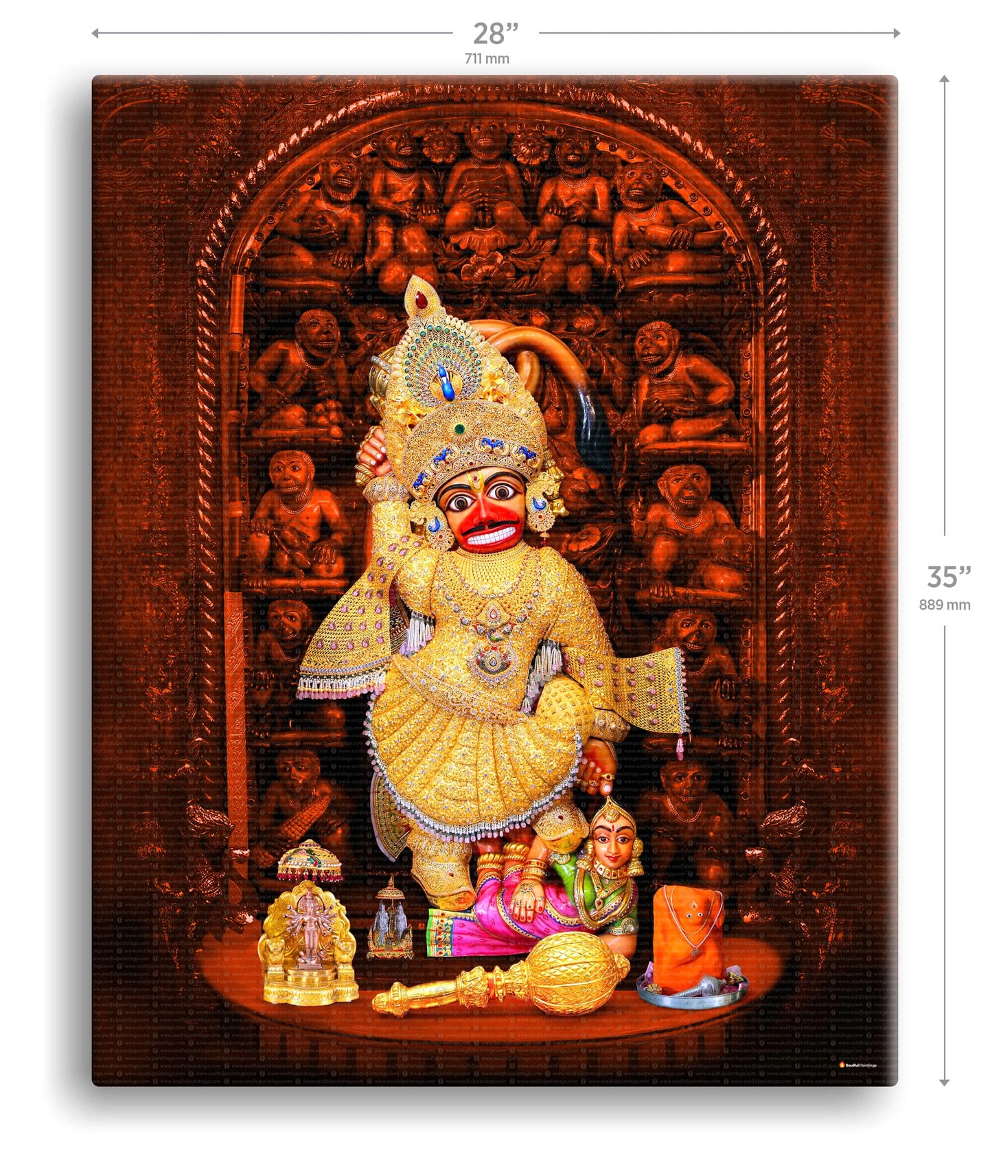 Sarangpur Hanuman Painting
