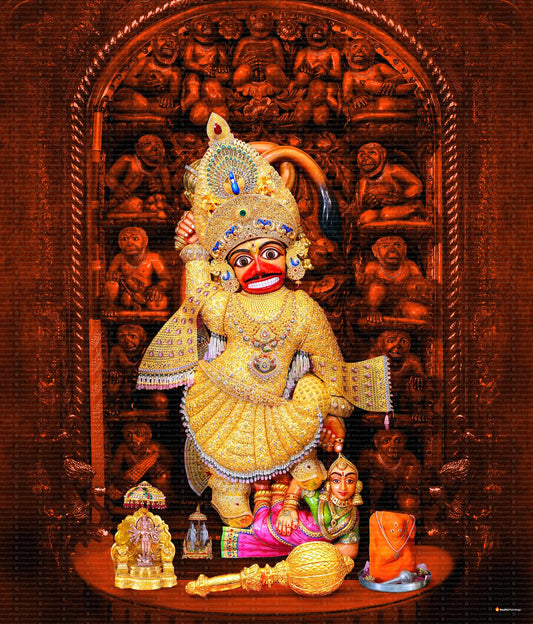 Sarangpur Hanuman Painting