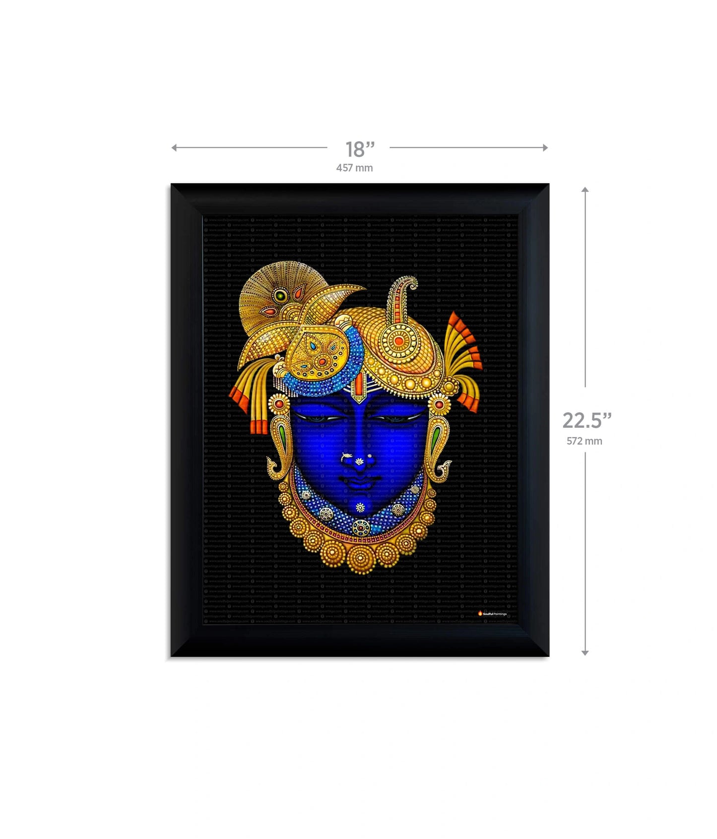 Shrinathji Face Painting