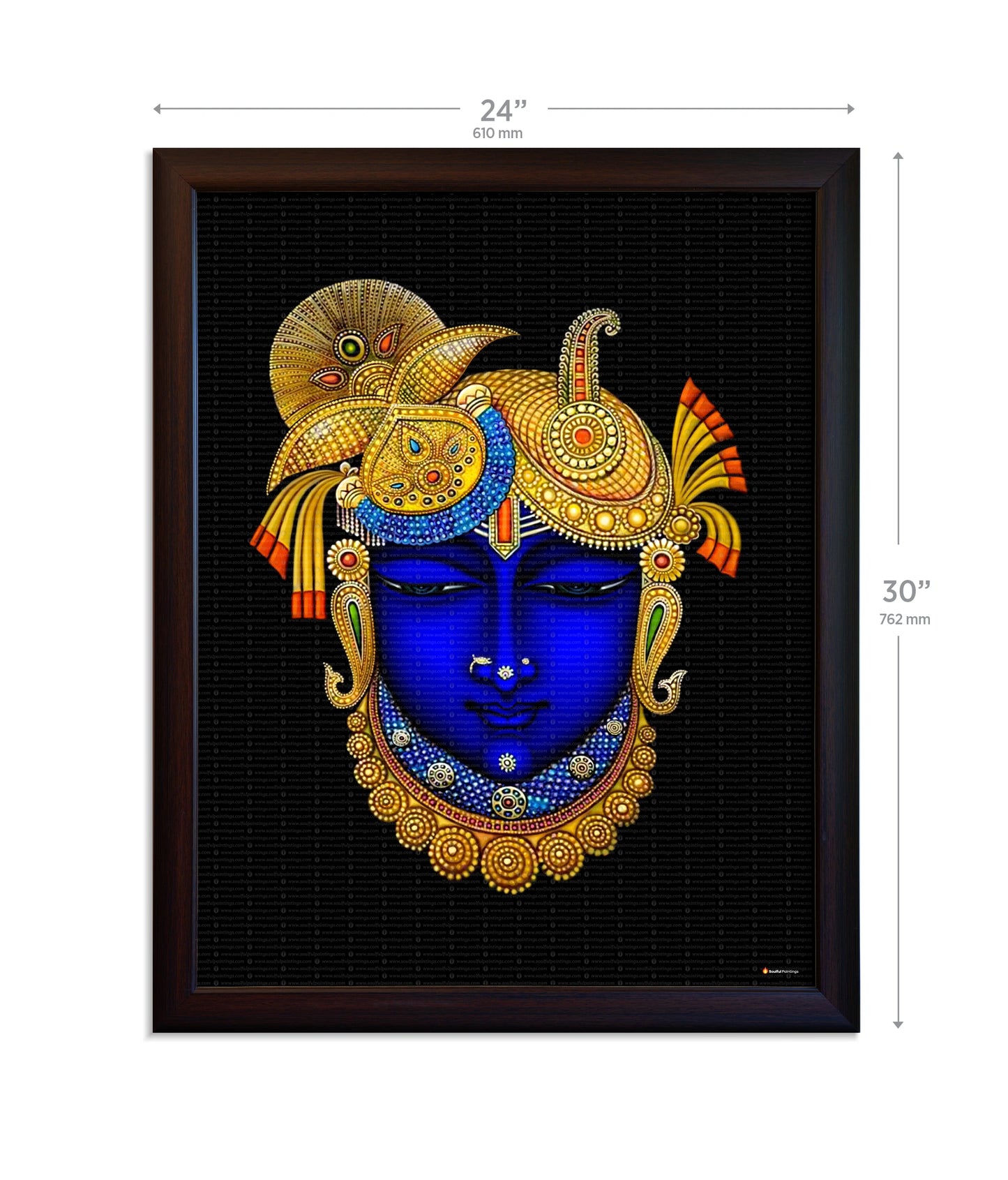 Shrinathji Face Painting