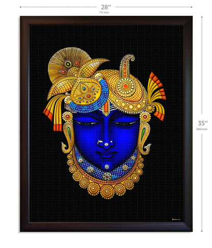 Shrinathji Face Painting