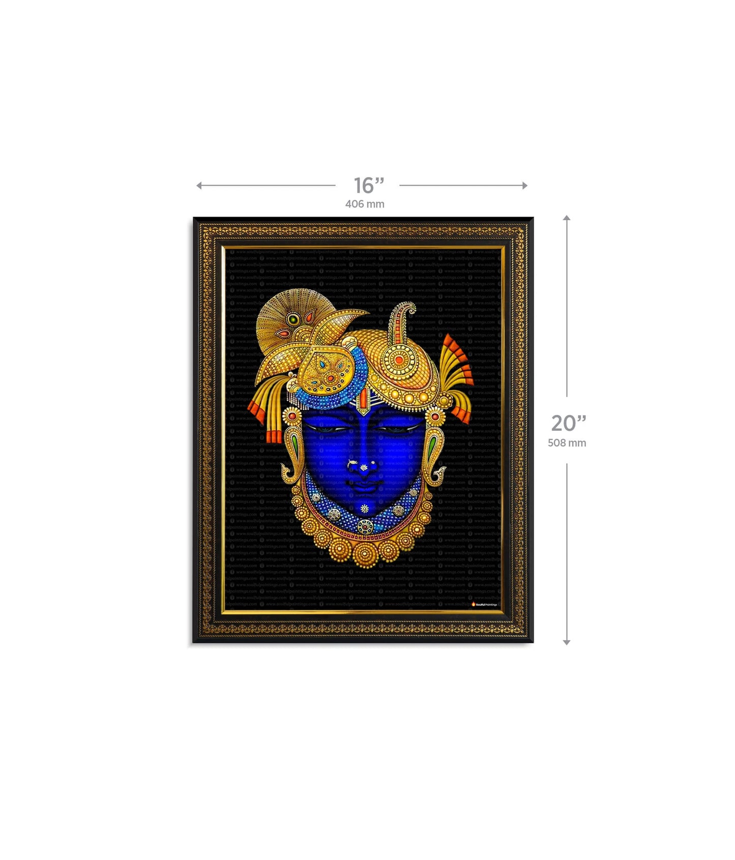 Shrinathji Face Painting