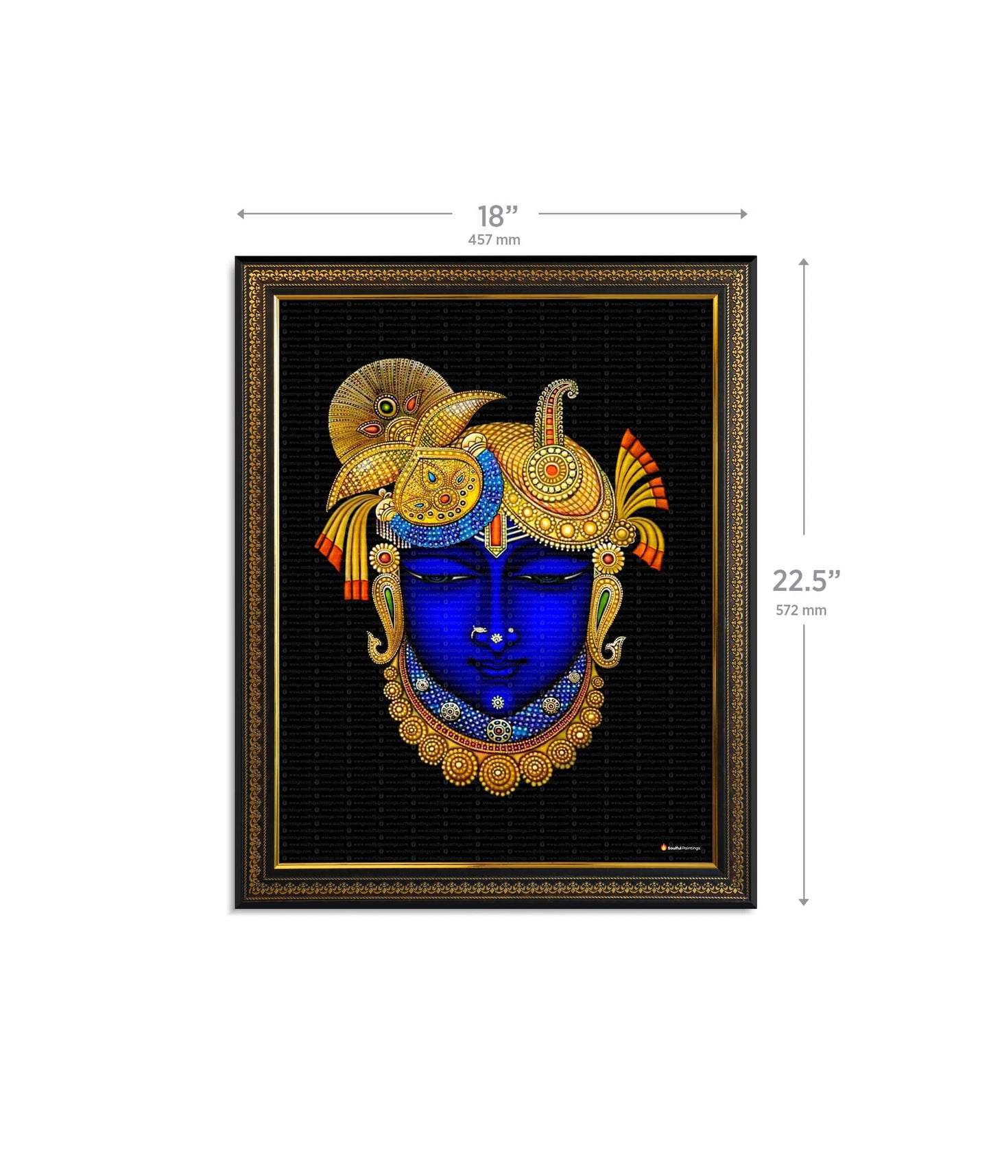 Shrinathji Face Painting
