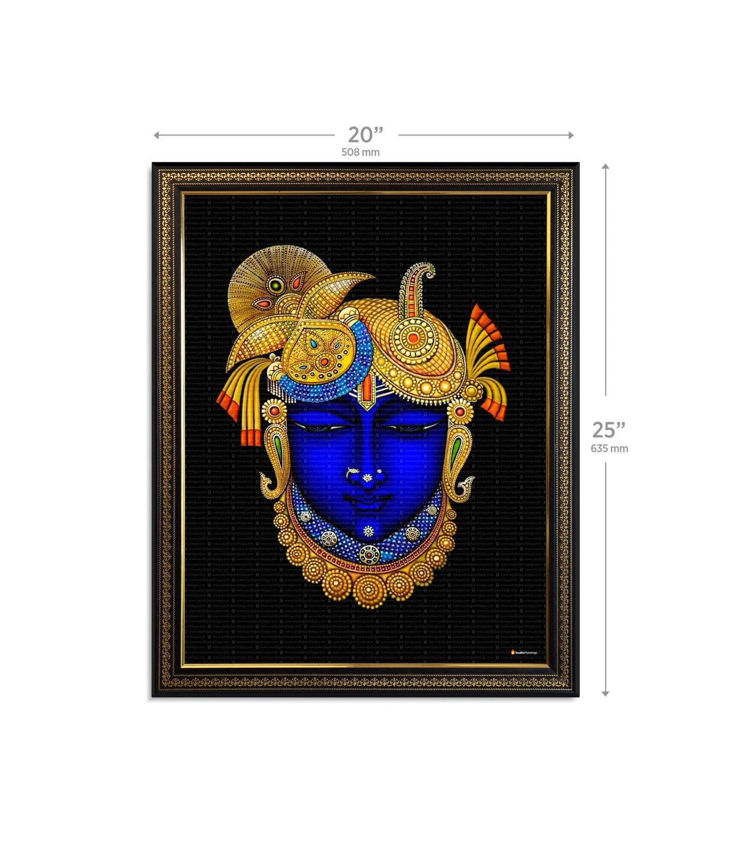 Shrinathji Face Painting
