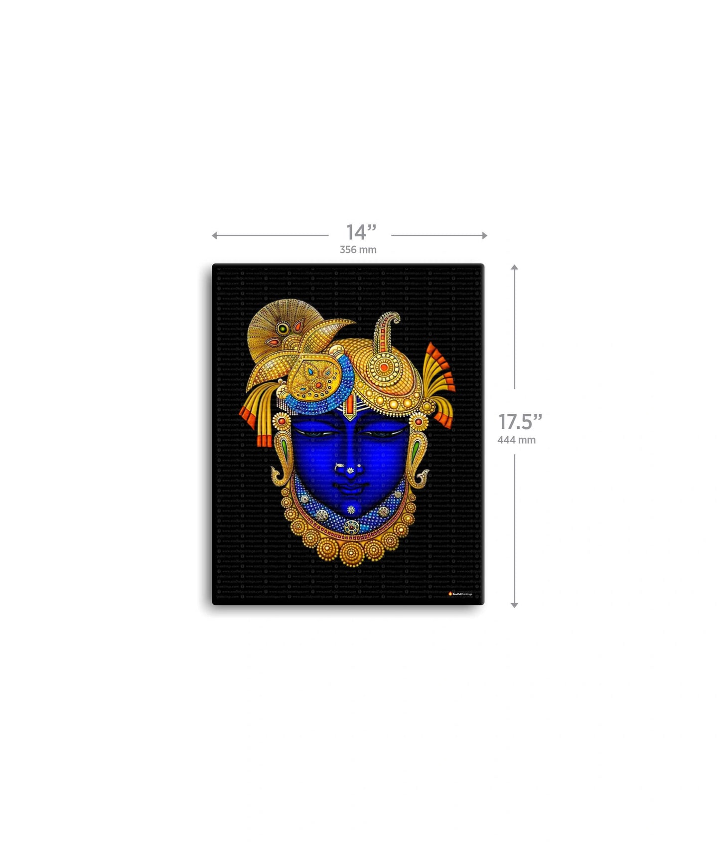 Shrinathji Face Painting