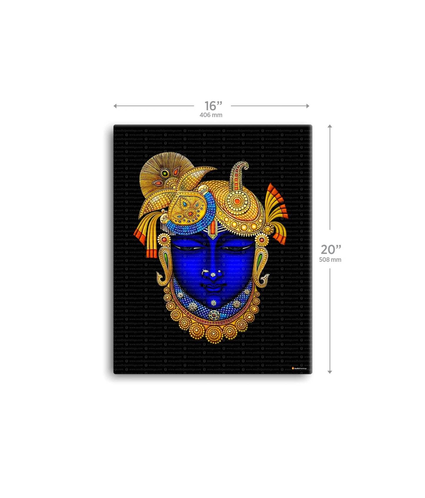 Shrinathji Face Painting