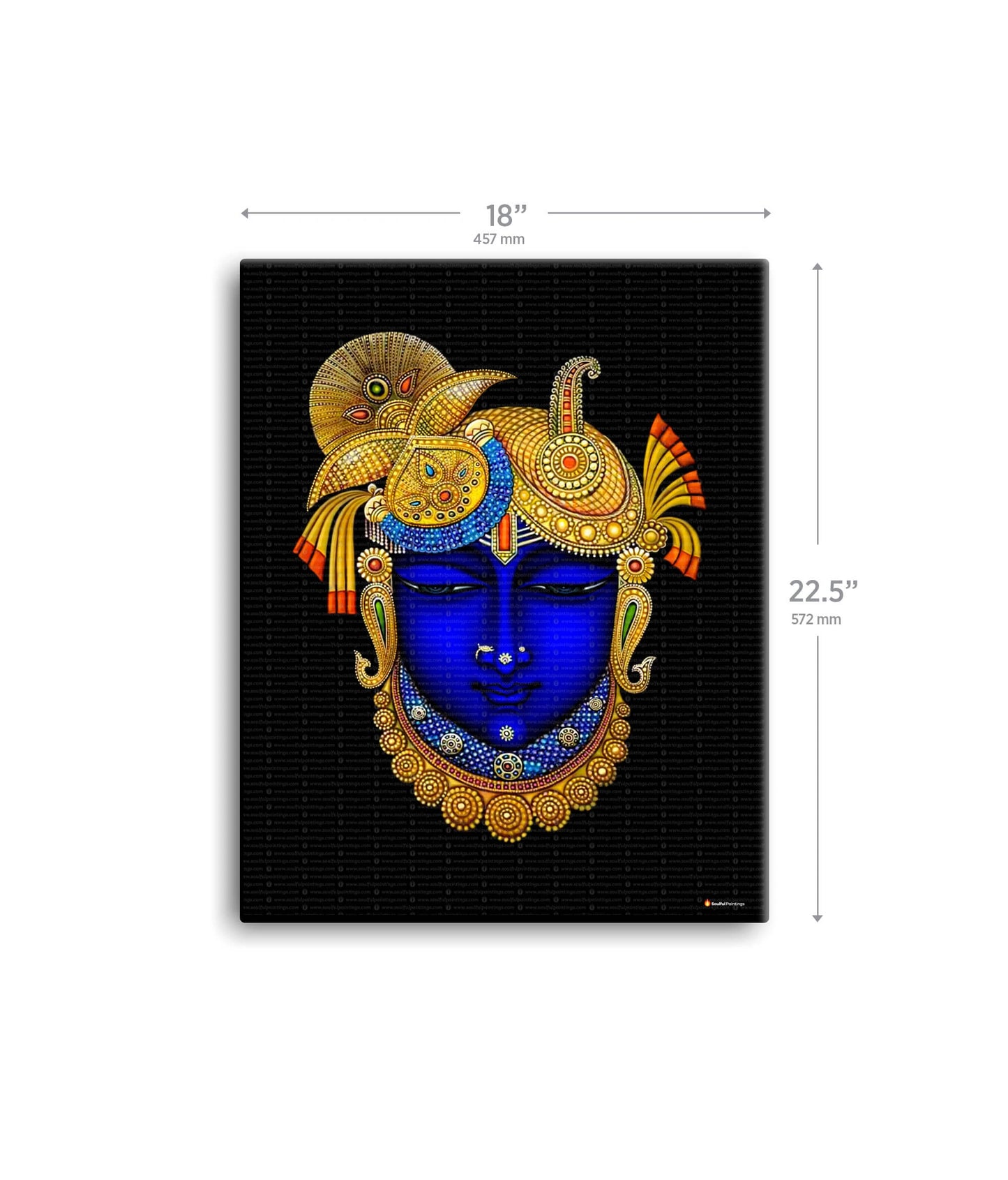 Shrinathji Face Painting