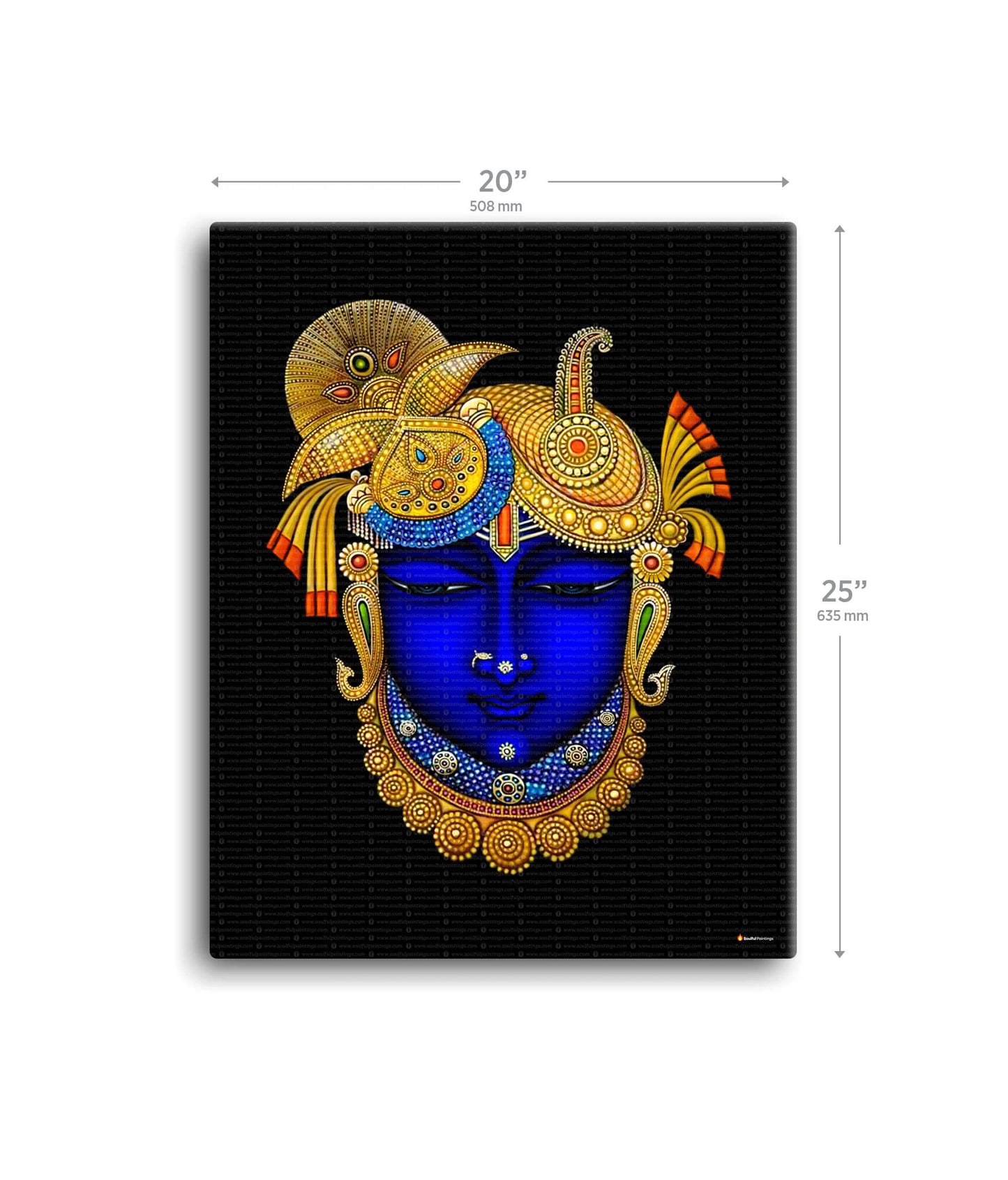 Shrinathji Face Painting