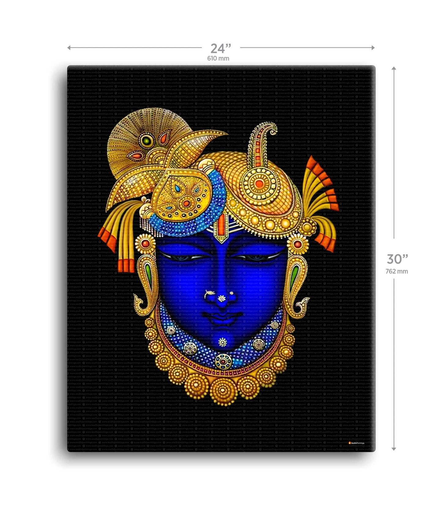 Shrinathji Face Painting