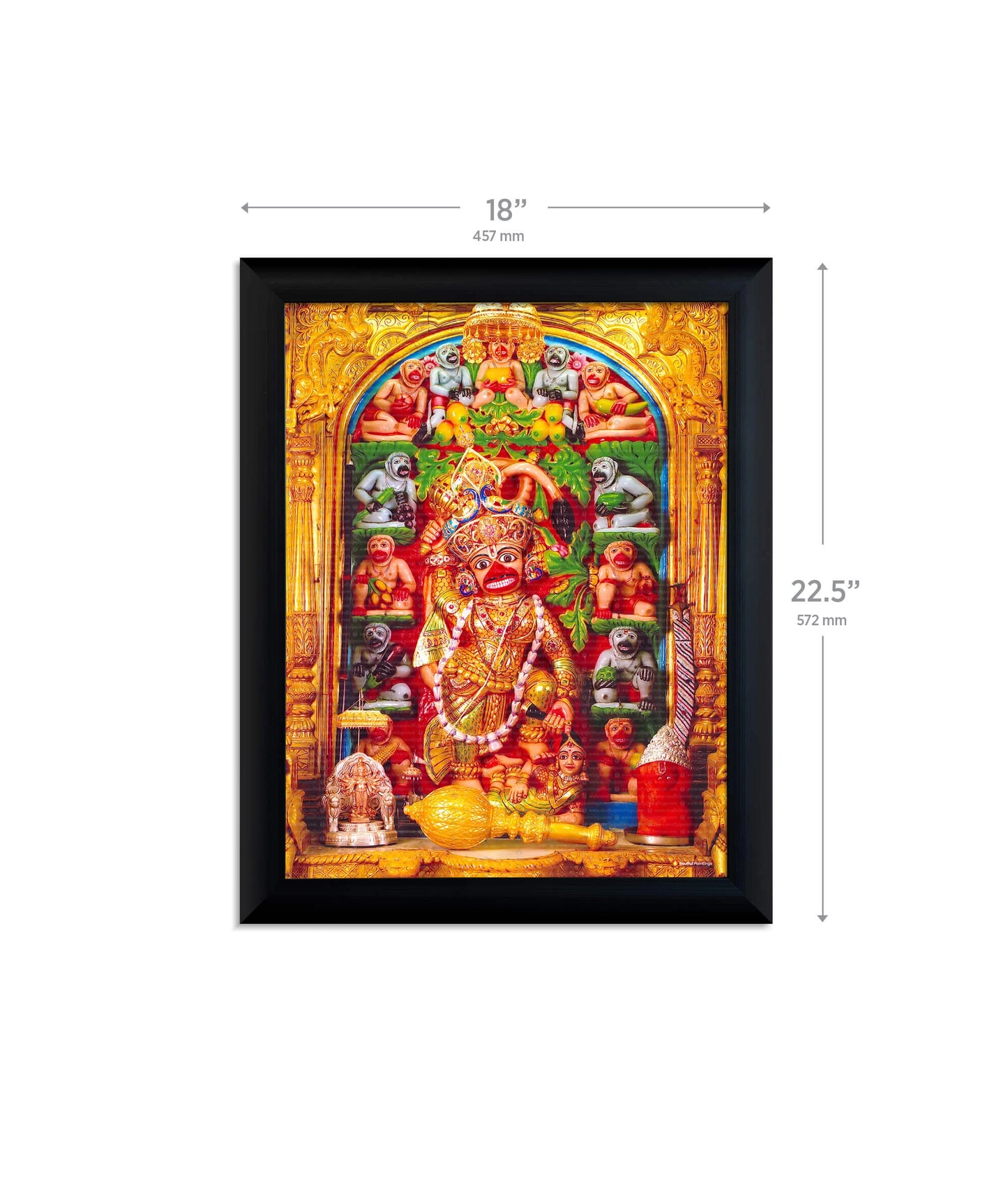 Sarangpur Hanuman Dada Photo Painting