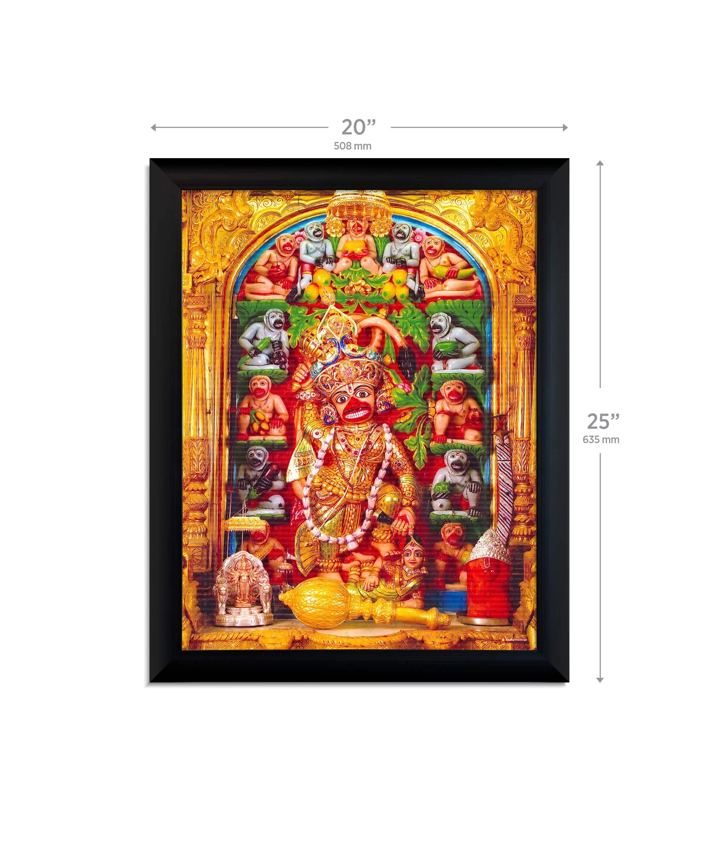 Sarangpur Hanuman Dada Photo Painting