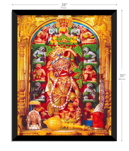 Sarangpur Hanuman Dada Photo Painting