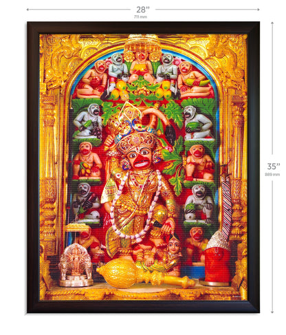 Sarangpur Hanuman Dada Photo Painting