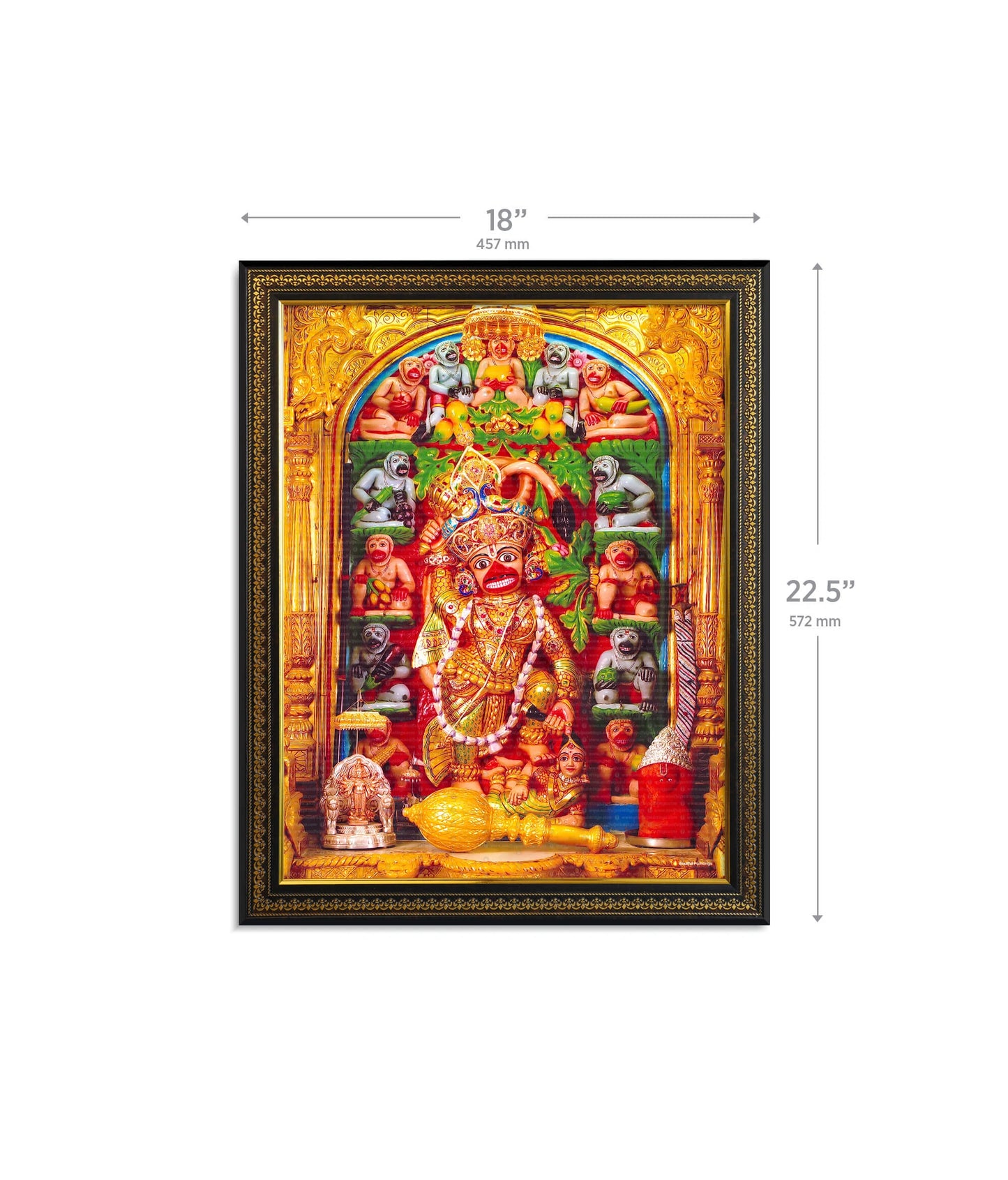 Sarangpur Hanuman Dada Photo Painting