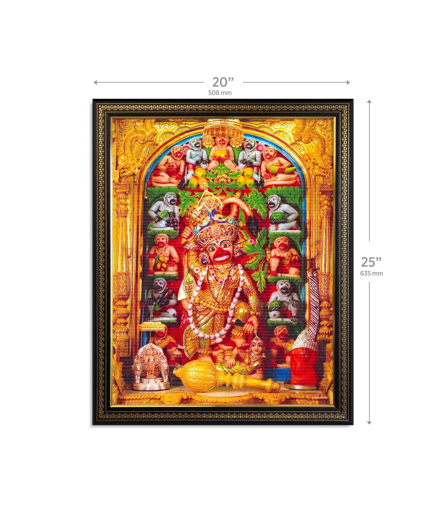 Sarangpur Hanuman Dada Photo Painting