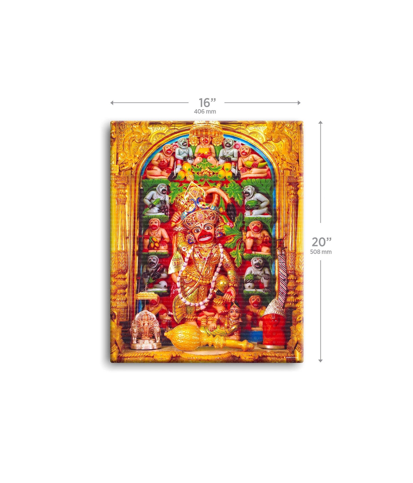 Sarangpur Hanuman Dada Photo Painting
