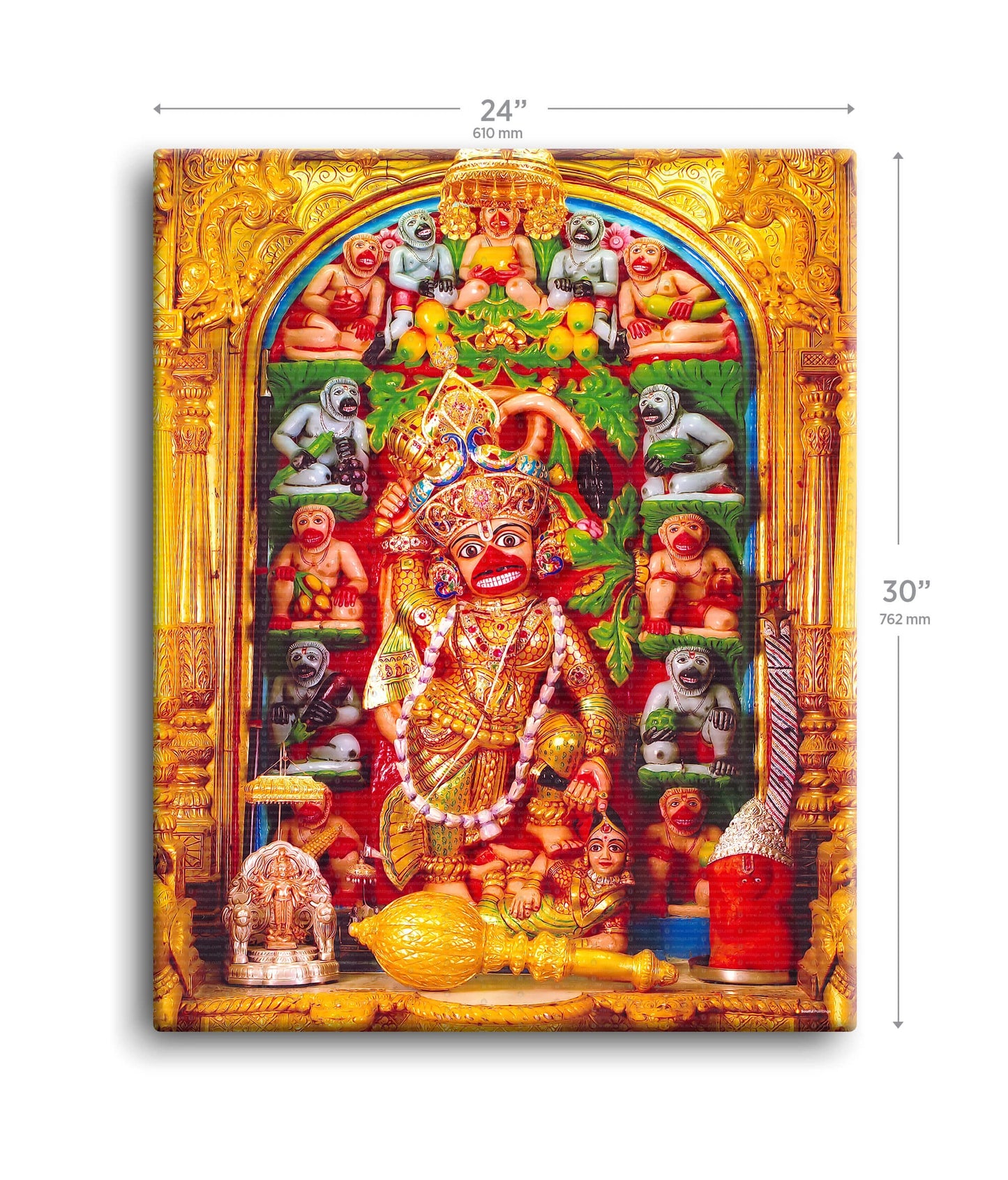 Sarangpur Hanuman Dada Photo Painting
