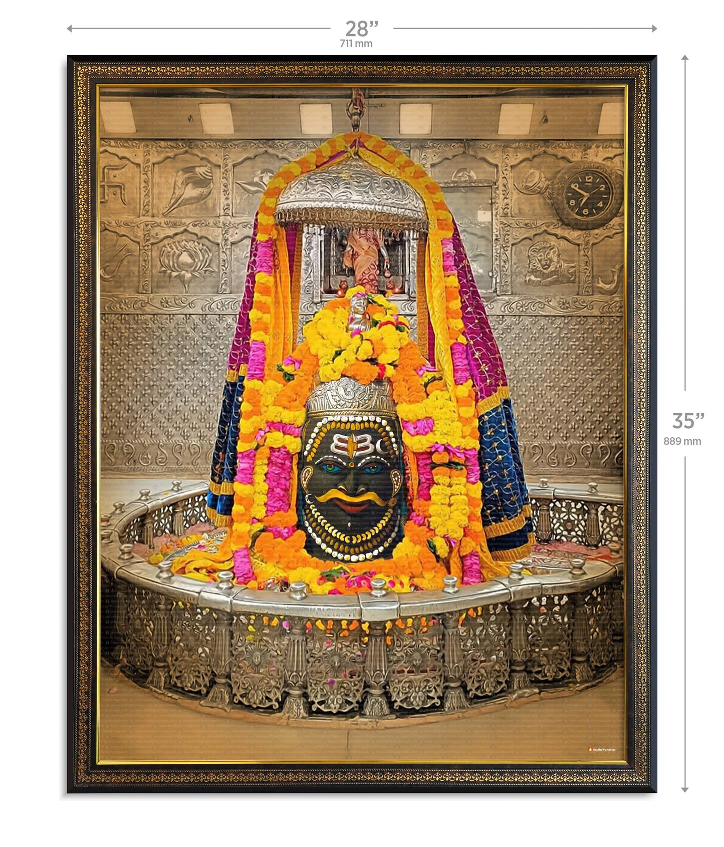 Ujjain Mahakal Painting