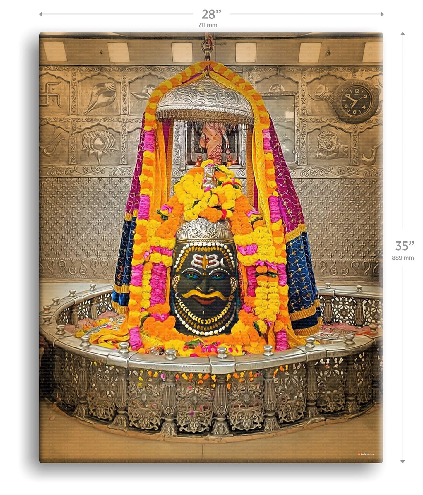 Ujjain Mahakal Painting