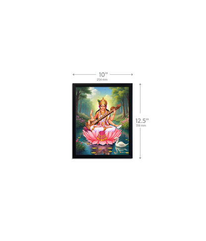 Saraswati Maa Painting