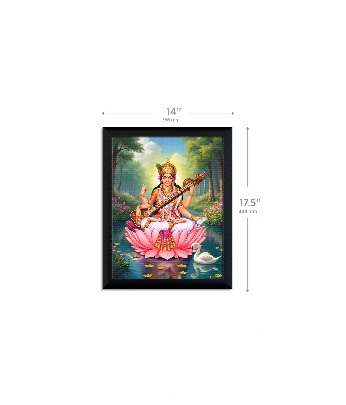 Saraswati Maa Painting