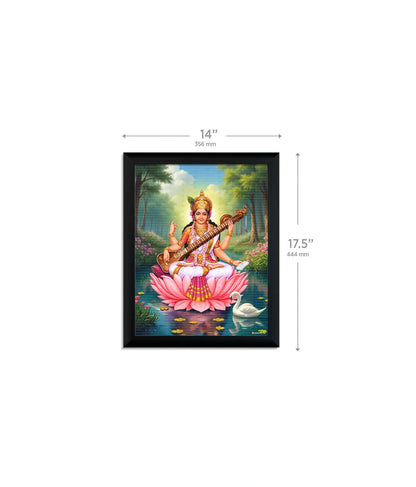 Saraswati Maa Painting