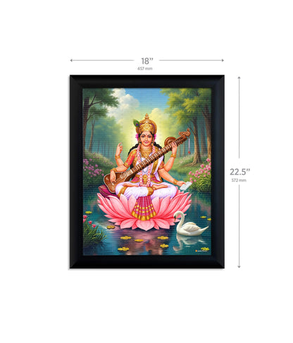 Saraswati Maa Painting