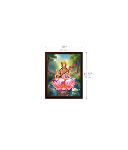 Saraswati Maa Painting