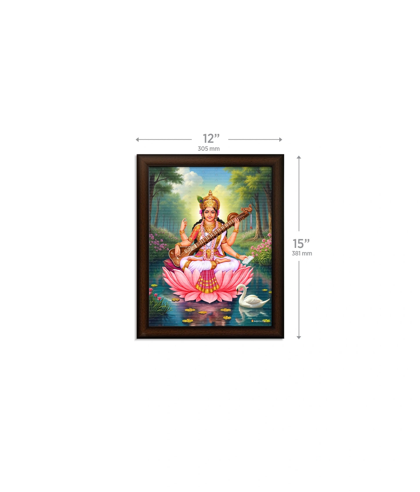 Saraswati Maa Painting