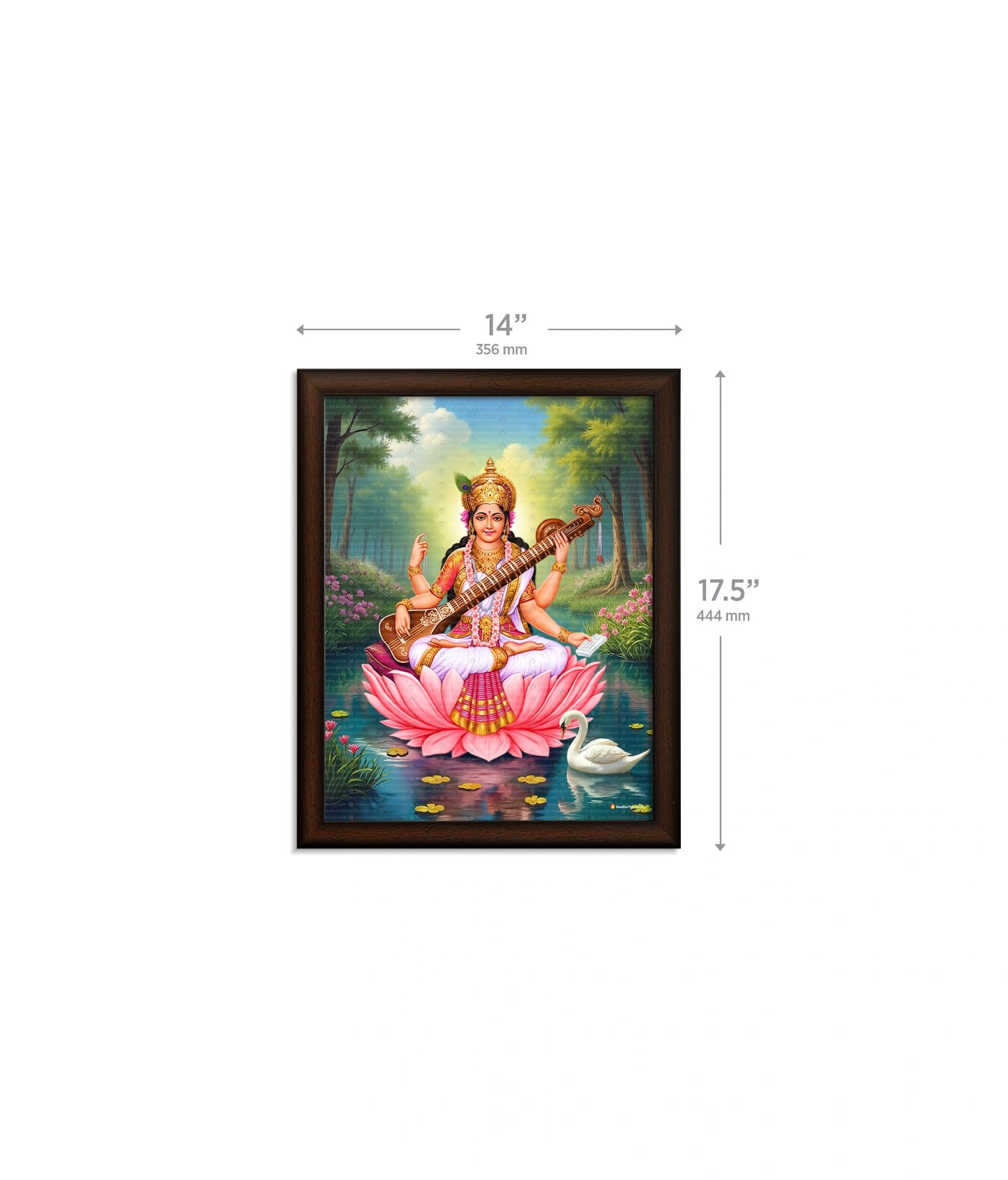 Saraswati Maa Painting