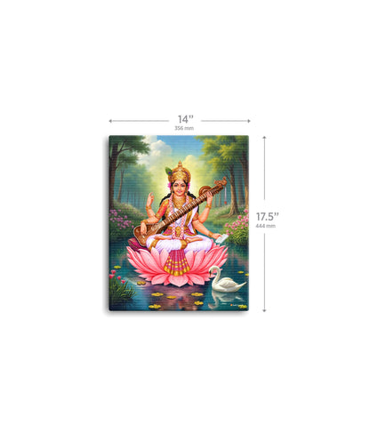 Saraswati Maa Painting