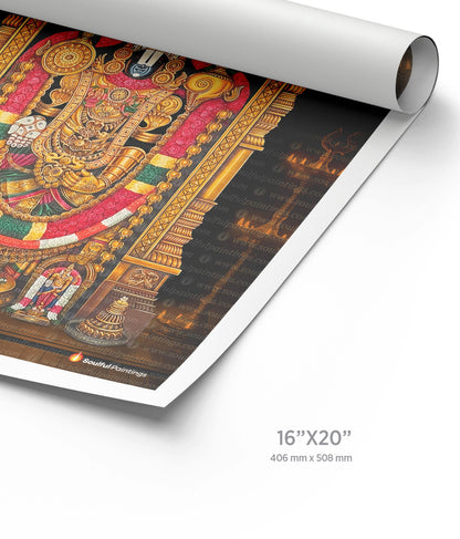 Tirupati Balaji Painting