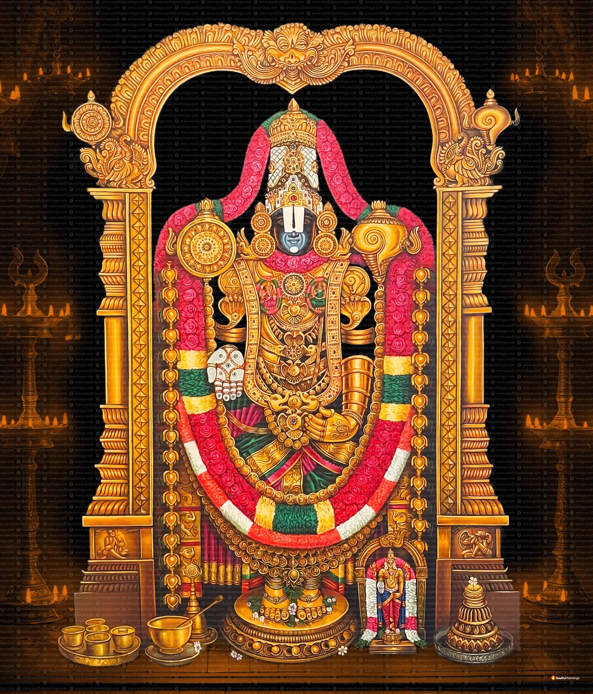 Tirupati Balaji Painting