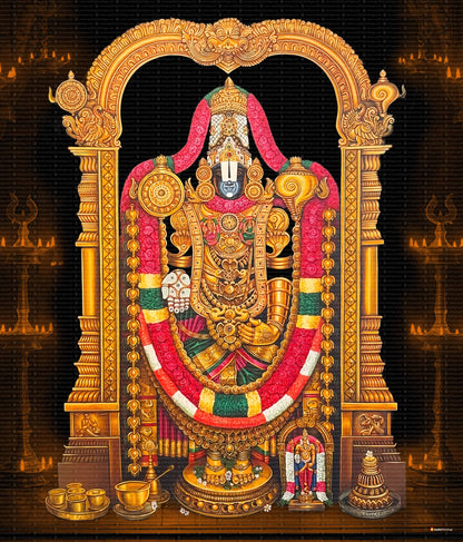 Tirupati Balaji Painting