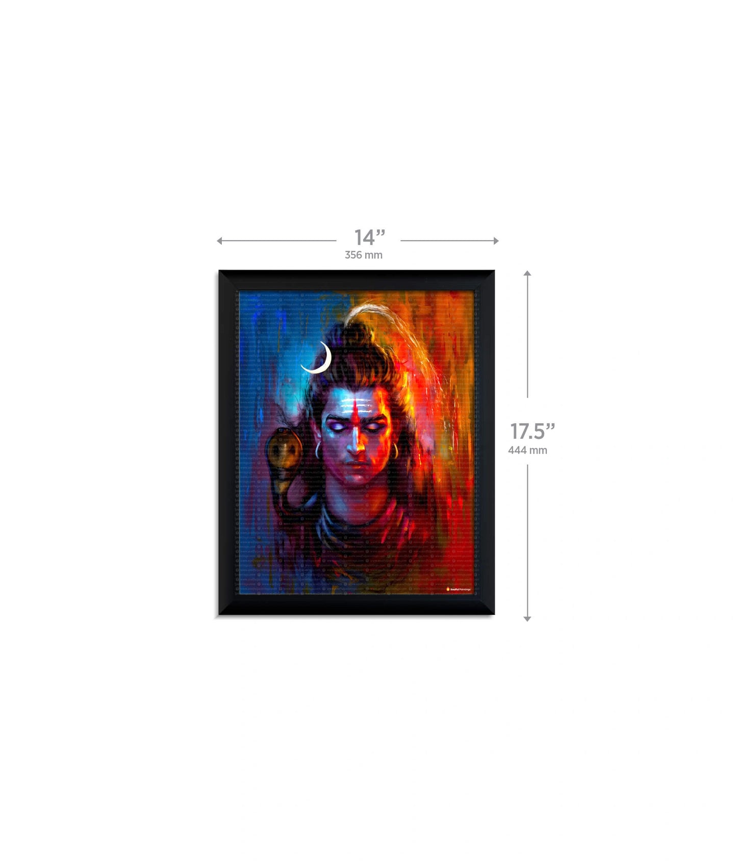 Modern Shiva Painting