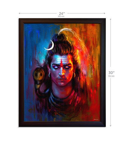 Modern Shiva Painting